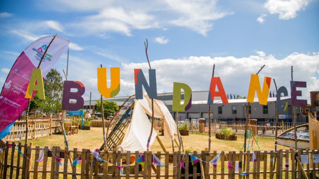 ‘Abundance’ at City Hospital - a sustainable garden commissioned to celebrate the Birmingham Commonwealth Games