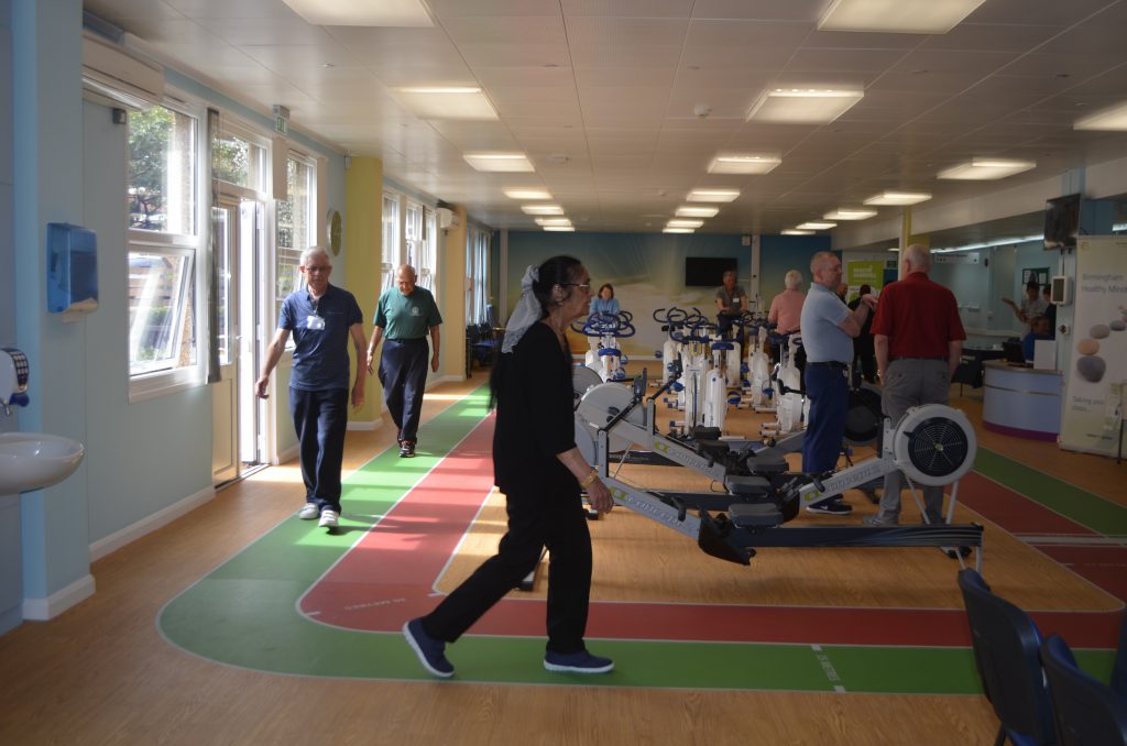 The Cardiac rehabilitation gym at City Hospital.