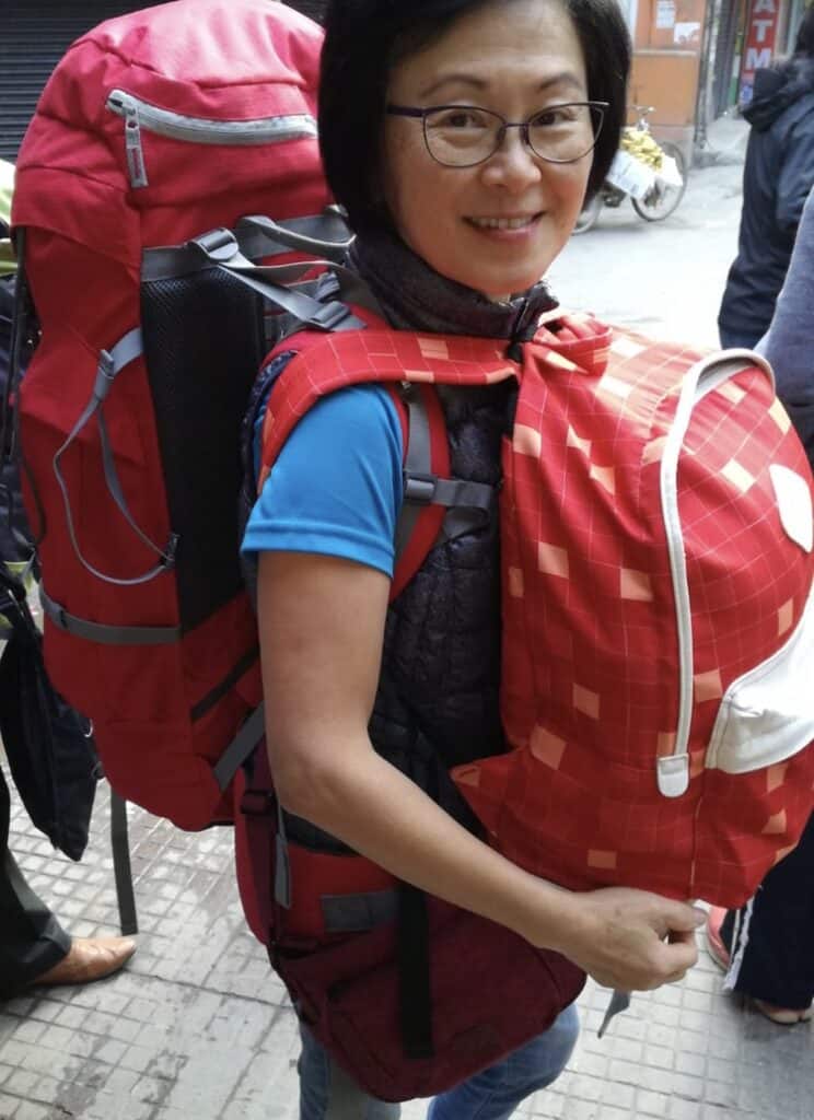 Nurse Brenda Lee in Nepal