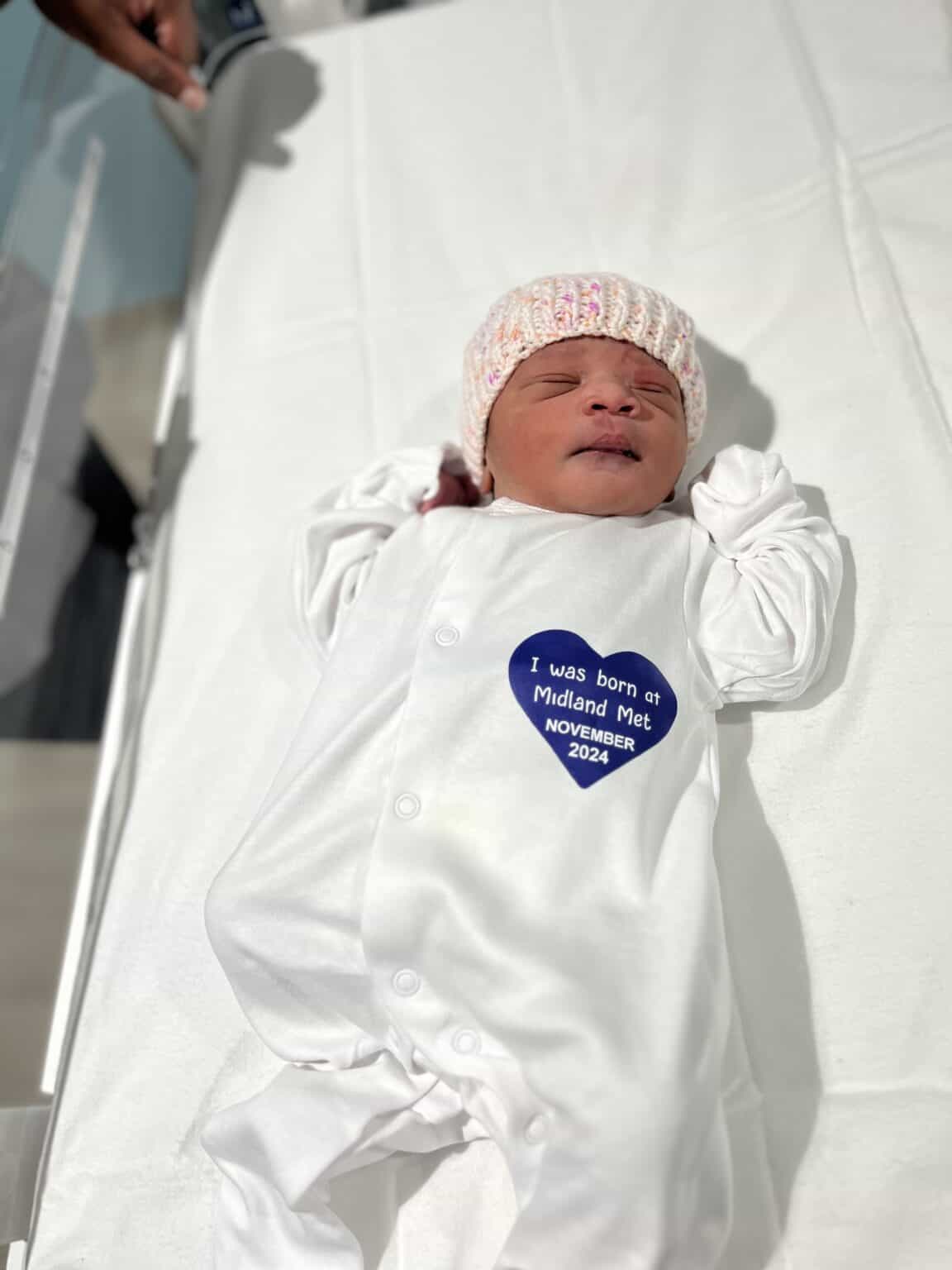 First baby born at new hospital | Sandwell and West Birmingham NHS Trust