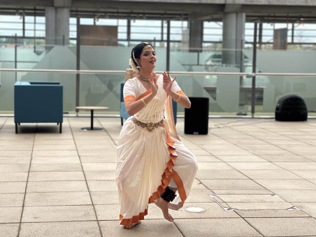 An image of a South Asian dancer.